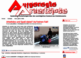 Aufgeregte-arbeitslose.de thumbnail