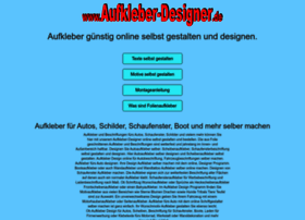 Aufkleber-designer.de thumbnail