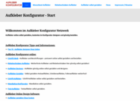 Aufkleber-konfigurator.de thumbnail