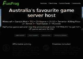 Ausfrag Com At Wi Ausfrag Hosting Australian Game Server Hosting Minecraft Garry S