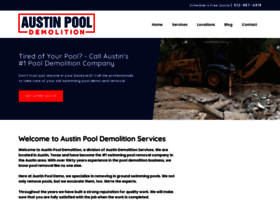 Austinpooldemolition.com thumbnail