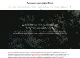 Australasianarachnologicalsociety.org thumbnail