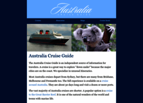 Australiacruiseguide.com thumbnail