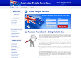 Australian-people-records.com thumbnail