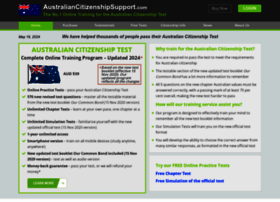 at WI. NEW AUSTRALIAN CITIZENSHIP - Online Practice Tests 2021