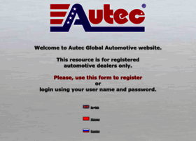 Autec-global.com thumbnail