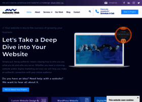 Authenticwebsolutions.com thumbnail
