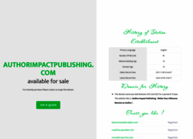 Authorimpactpublishing.com thumbnail