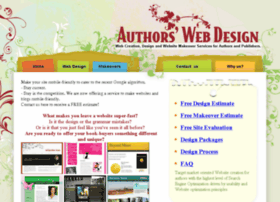 Authorswebdesign.com thumbnail