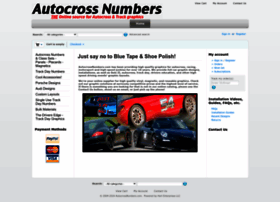 Autocrossnumbers.com thumbnail