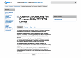 Autodesk-manufacturing-post-processor-utility-2017-fcs-licence.updatestar.com thumbnail