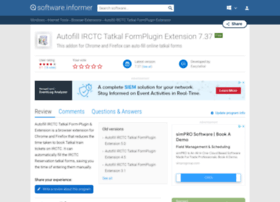 Autofill-irctc-tatkal-formplugin-extensi.software.informer.com thumbnail