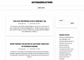Autogassolutions.co.uk thumbnail