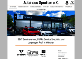 Autohaus-spratter.de thumbnail
