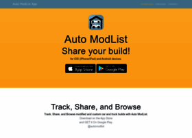 Automodlist.com thumbnail