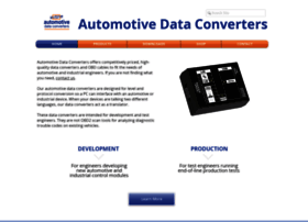 Automotivedataconverters.com thumbnail