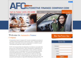 Automotivefinancecompany.com thumbnail