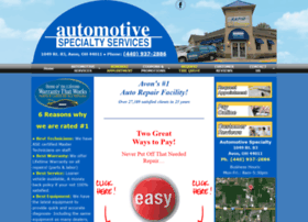 Automotivespecialtyservices.com thumbnail