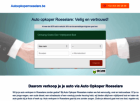 Autoopkoperroeselare.be thumbnail