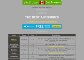 Autosurf-list.com thumbnail
