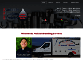 Availableplumbingservices.com thumbnail