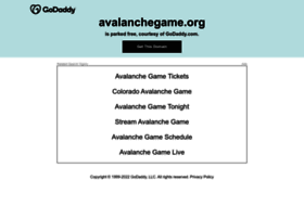 Avalanchegame.org thumbnail
