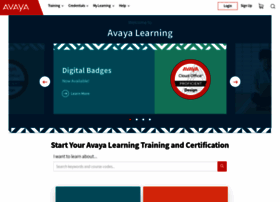 Avaya-learning.com thumbnail