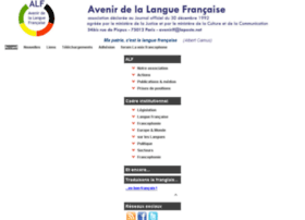 Avenir-langue-francaise.fr thumbnail