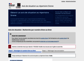 Avis-situation-sirene.insee.fr thumbnail