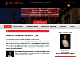 Avocat-benedicte-duval.fr thumbnail