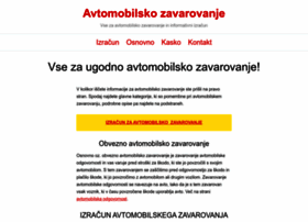 Avtomobilskozavarovanje.si thumbnail