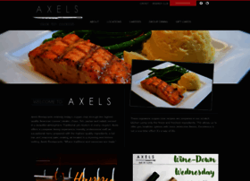 Axelsrestaurants.com thumbnail