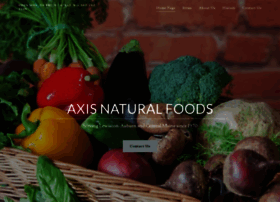 Axisnaturalfoods.com thumbnail