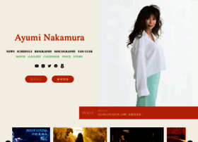 Ayumi-nakamura.com thumbnail