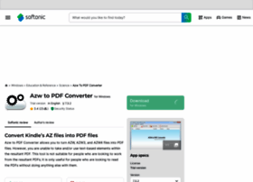 Azw-to-pdf-converter.en.softonic.com thumbnail
