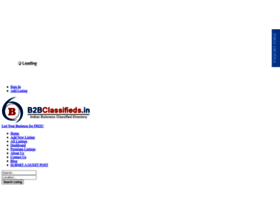B2bclassifieds.in thumbnail