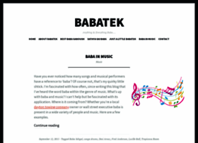 Babatek.com thumbnail