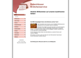 Babenhaeuser-broetchenservice.de thumbnail