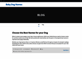 Babydognames.com thumbnail