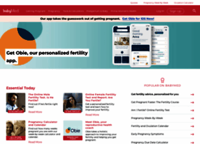 Babymed Com At Wi Babymed The Most Precise Pregnancy Fertility Tools Advice