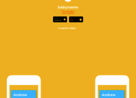 Babyname-app.com thumbnail