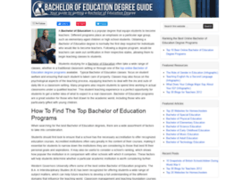 Bachelor-of-education.org thumbnail