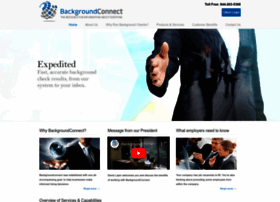 Backgroundconnect.com thumbnail