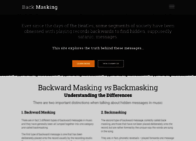 Backmasking.com thumbnail