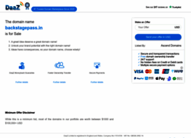 Backstagepass.in thumbnail