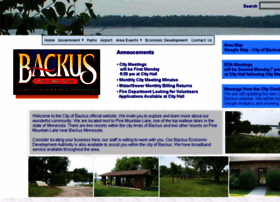 Backusmn.com thumbnail