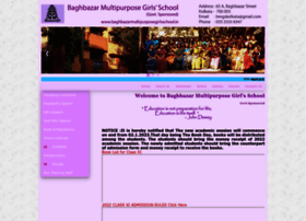 Baghbazarmultipurposegirlsschool.in thumbnail