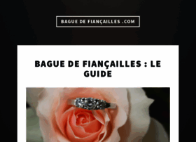 Baguedefiancailles.com thumbnail