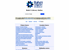 Bahai-library.org thumbnail