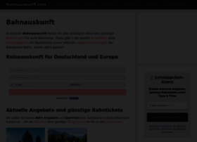Bahnauskunft.info thumbnail